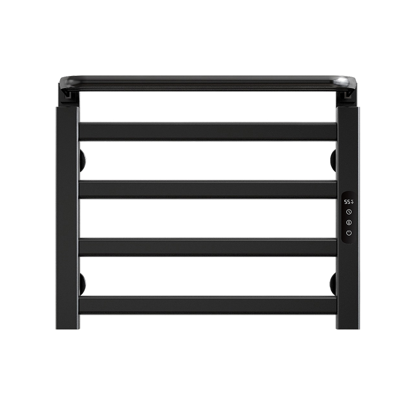 traditional chrome heated towel rail